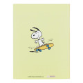 Japan Peanuts Patter Memo - Snoopy & Woodstock / American Comic Yellow - 3