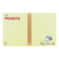 Japan Peanuts Patter Memo - Snoopy & Woodstock / American Comic Yellow - 4