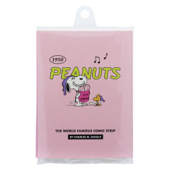 Japan Peanuts Patter Memo - Snoopy & Woodstock / American Comic Pink