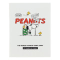 Japan Peanuts Patter Memo - Snoopy & Woodstock / American Comic Beige - 2