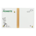 Japan Peanuts Patter Memo - Snoopy & Woodstock / American Comic Beige - 4