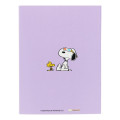 Japan Peanuts Patter Memo - Snoopy & Woodstock / American Comic Purple - 3