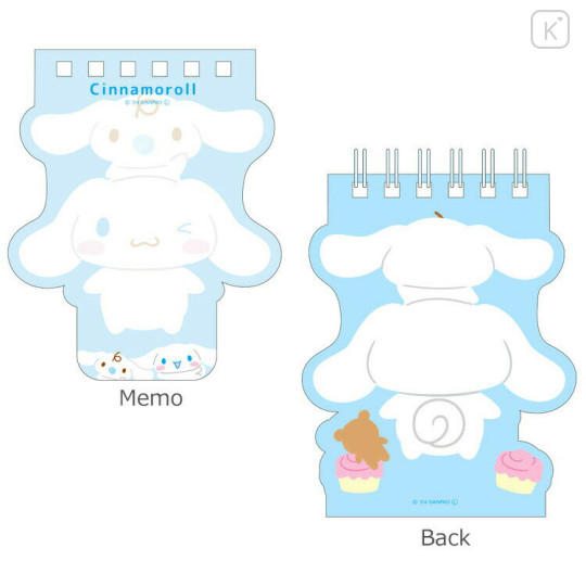 Japan Sanrio Ring Memo Stand - Cinnamoroll - 2