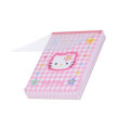 Japan Sanrio Mini Notepad - Houndstooth / Hello Kitty 50th Anniversary - 4