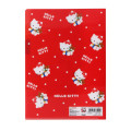 Japan Sanrio 3 Pockets A5 Clear File - My Bear / Hello Kitty 50th Anniversary - 2