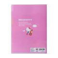 Japan Sanrio 3 Pockets A5 Clear File - Shopping / Hello Kitty 50th Anniversary - 2