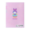 Japan Sanrio 3 Pockets A5 Clear File - Bunny / Hello Kitty 50th Anniversary - 2