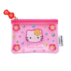 Japan Sanrio Mini Pouch - Flora / Hello Kitty 50th Anniversary