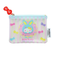 Japan Sanrio Mini Pouch - Bunny / Hello Kitty 50th Anniversary