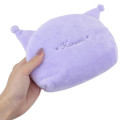 Japan Sanrio Fluffy Pouch - Kuromi / Puppy Eyes - 2