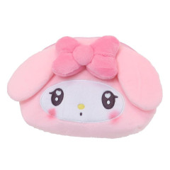 Japan Sanrio Fluffy Pouch - My Melody / Puppy Eyes