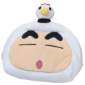 Japan Crayon Shin-chan Fluffy Pouch - Chicken - 1