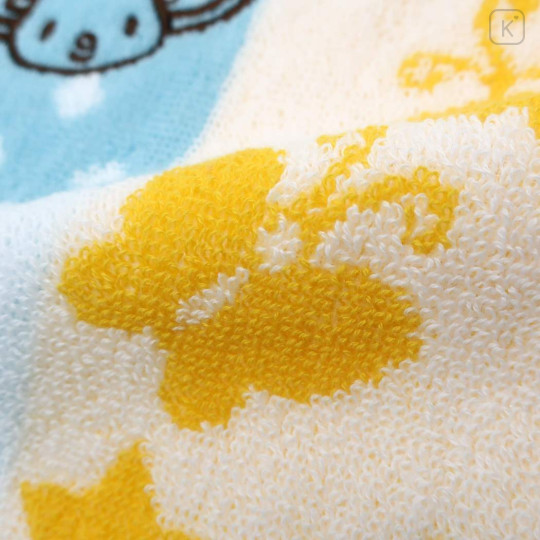 Japan Sanrio Jacquard Hand Towel Handkerchief - My Melody / Friend - 2