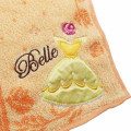 Japan Disney Jacquard Handkerchief Wash Towel - Belle - 3