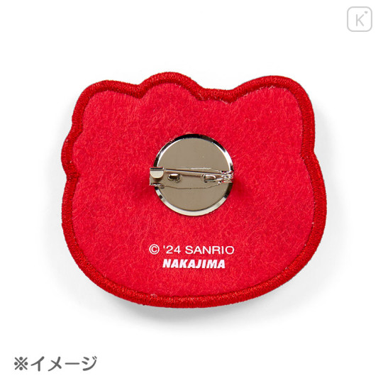 Japan Sanrio Sagara Embroidery Badge - My Melody - 3