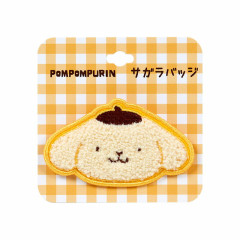 Japan Sanrio Sagara Embroidery Badge - Pompompurin