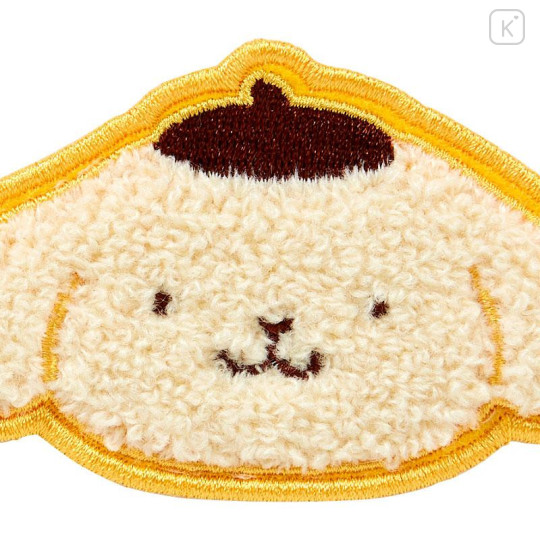 Japan Sanrio Sagara Embroidery Badge - Pompompurin - 4