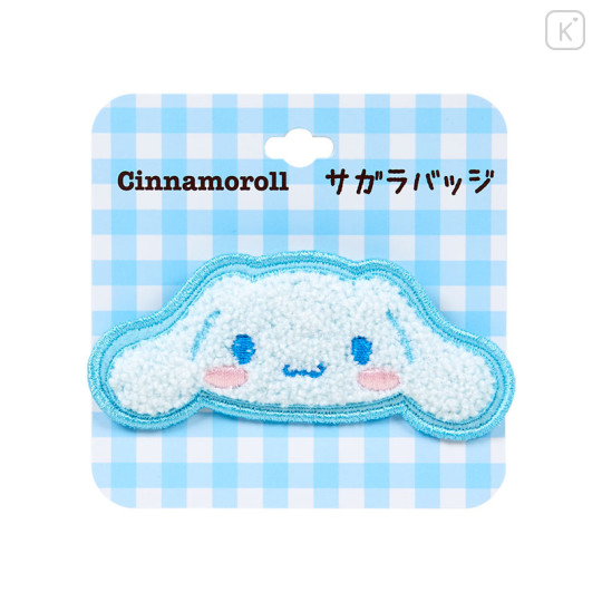 Japan Sanrio Sagara Embroidery Badge - Cinnamoroll - 1