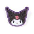 Japan Sanrio Sagara Embroidery Badge - Kuromi - 2