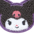 Japan Sanrio Sagara Embroidery Badge - Kuromi - 4