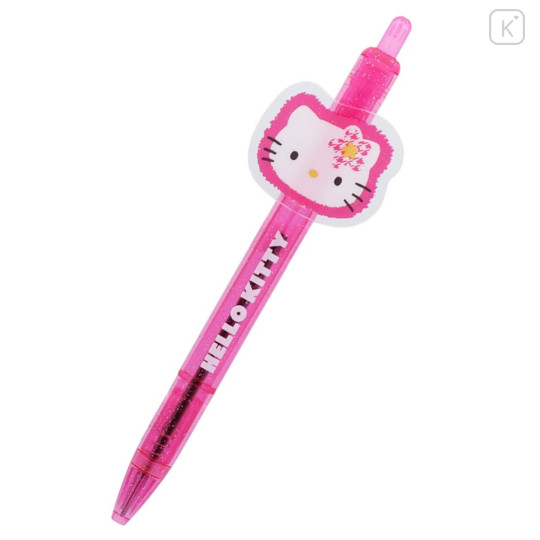 Japan Sanrio Mascot Ballpoint Pen - Hello Kitty 50th Anniversary C - 1