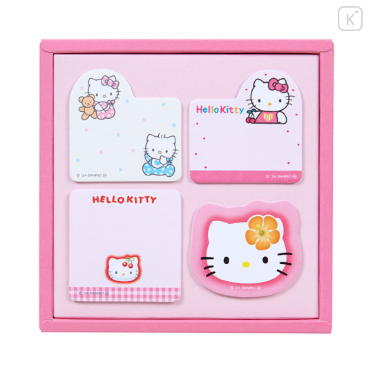 Japan Sanrio Boxed Sticky Note - Hello Kitty 50th Anniversary C - 3