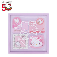 Japan Sanrio Boxed Sticky Note - Hello Kitty 50th Anniversary D