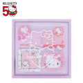 Japan Sanrio Boxed Sticky Note - Hello Kitty 50th Anniversary D - 1