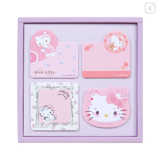 Japan Sanrio Boxed Sticky Note - Hello Kitty 50th Anniversary D - 3