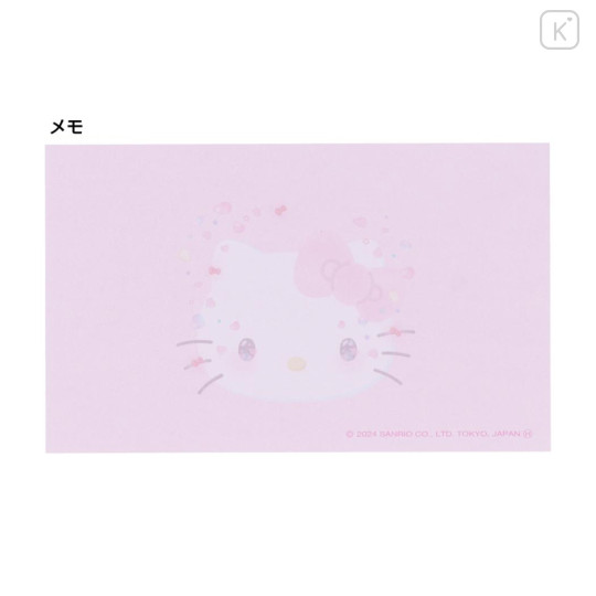 Japan Sanrio Memo Pad with Case - Hello Kitty 50th Anniversary B - 3