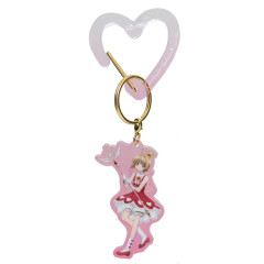 Japan Cardcaptor Sakura Acrylic Keychain & Carabiner - Sakura Kinomoto / Red