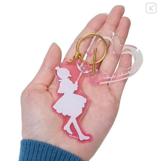 Japan Cardcaptor Sakura Acrylic Keychain & Carabiner - Sakura Kinomoto / Red - 2