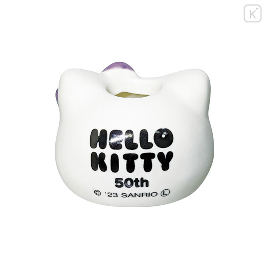 Japan Sanrio Pen Stand - Hello Kitty / Purple - 2