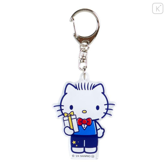 Japan Sanrio Secret Acrylic Keychain - Hello Kitty 50th Anniversary - 6