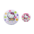 Japan Sanrio Secret Tin Badge 2pcs Set - Hello Kitty 50th Anniversary B - 2