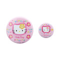 Japan Sanrio Secret Tin Badge 2pcs Set - Hello Kitty 50th Anniversary B - 3