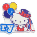 Japan Sanrio Big Acrylic Charm - Hello Kitty 50th Anniversary / Blue - 2