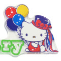 Japan Sanrio Big Acrylic Charm - Hello Kitty 50th Anniversary / Green - 2