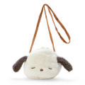 Japan Sanrio Face Shaped Pochette - Pochacco : Sleep - 1