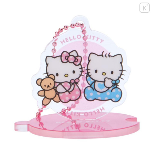 Japan Sanrio Secret Acrylic Stand Keychain - Hello Kitty 50th Anniversary - 6