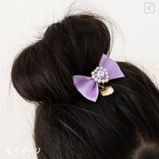 Japan Sanrio Kid Original Kid Sparkling Bijou Hair Tie - Cinnamoroll - 3