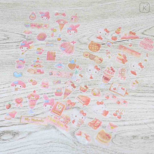 Japan Sanrio Gold Foil Washi Sticker - My Melody / For Fans - 2