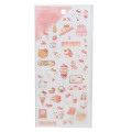 Japan Sanrio Gold Accent Sticker - Hello Kitty / Sweet Coffee Shop - 1