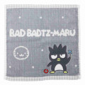 Japan Sanrio Jacquard Hand Towel Handkerchief - Bad Badtz-maru / Grid - 1