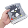 Japan Sanrio Jacquard Hand Towel Handkerchief - Bad Badtz-maru / Grid - 3