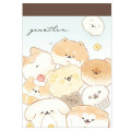 Japan Yeastken Mini Notepad - Dog / Bread Characters - 1