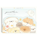 Japan Yeastken A6 Notepad - Dog / Bread Characters - 1