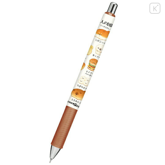 Japan Kamio EnerGel Gel Pen - Dog : Bread Picture Book - 1