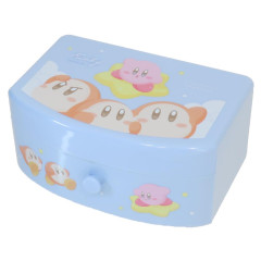 Japan Kirby Jewelry Box Chest Drawer & Mirror - Sky / Blue