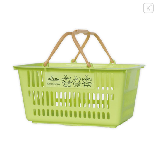 Japan Disney Mini Basket - Toy Story / Little Green Men - 1